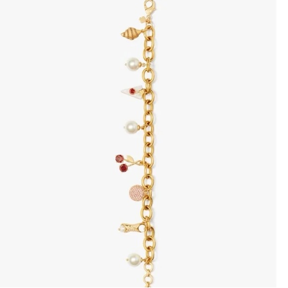$178 Kate Spade Pastry Shop Charm Bracelet - Picture 5 of 6